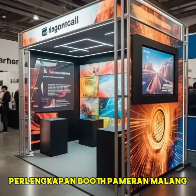 perlengkapan booth pameran malang